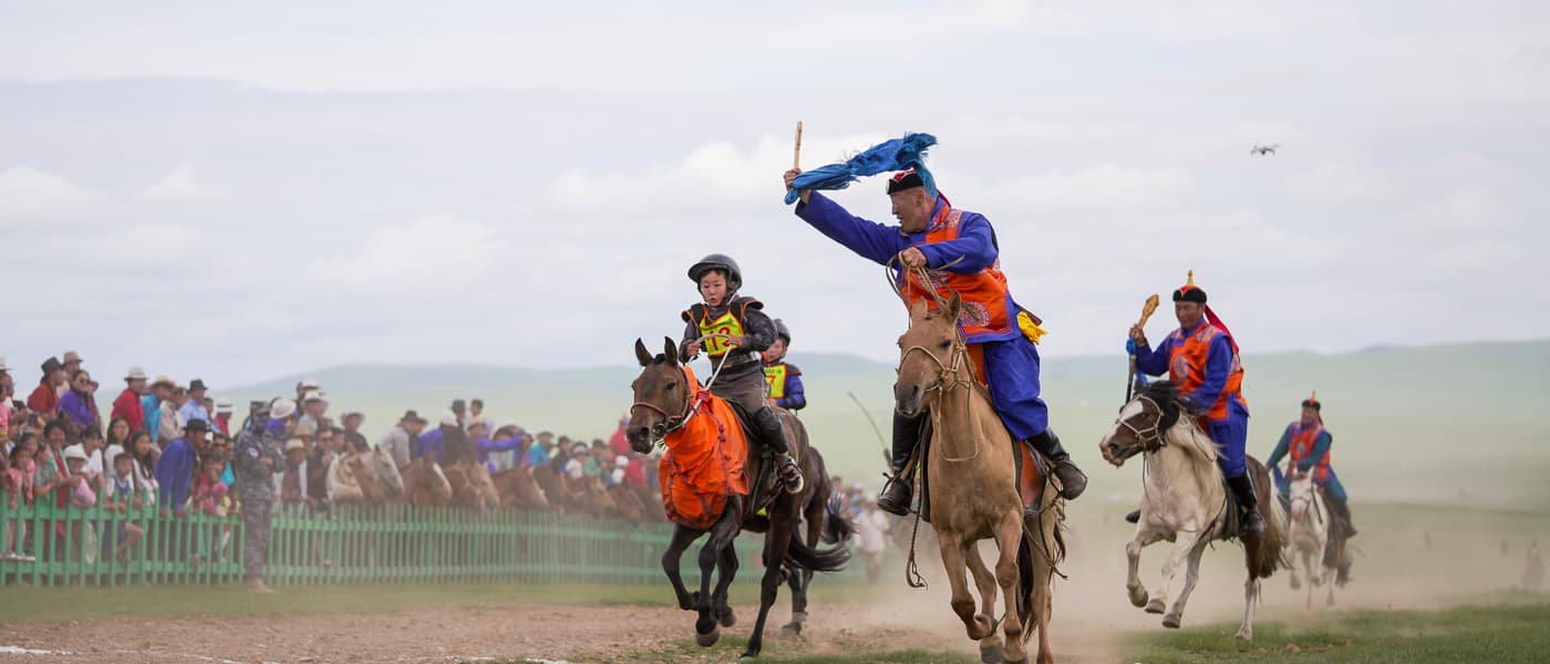 Naadam Festival Wrestling